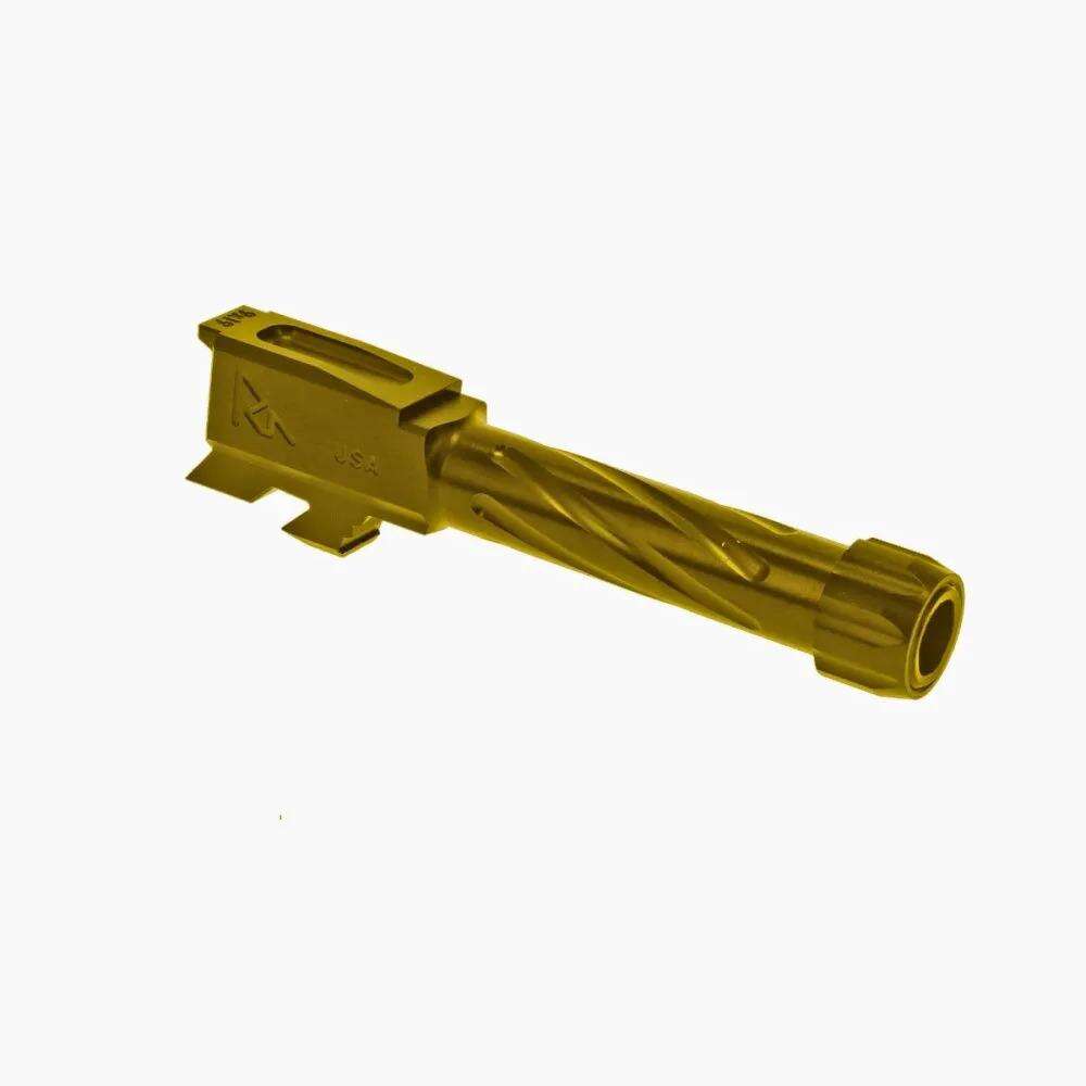 Barrels Choke Tubes Rival Arms 1:10" RIVAL RA20G302E    BRL GLOCK43 V1 THRD GLD • Model: 1:10"